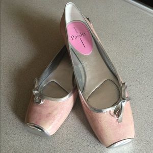 Lines Paola pink flats